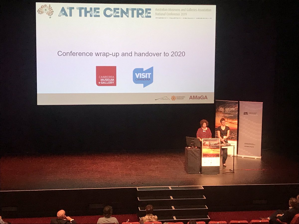AMaGA_SouthAust's tweet photo. All good things must come to an end. Conference wrap up and handover #AMaGA2019 #AMaGA2020 #canberra 18-21 May 2020 Call for papers Aug 2019, registrations from Oct https://t.co/DdjKe5J2l3