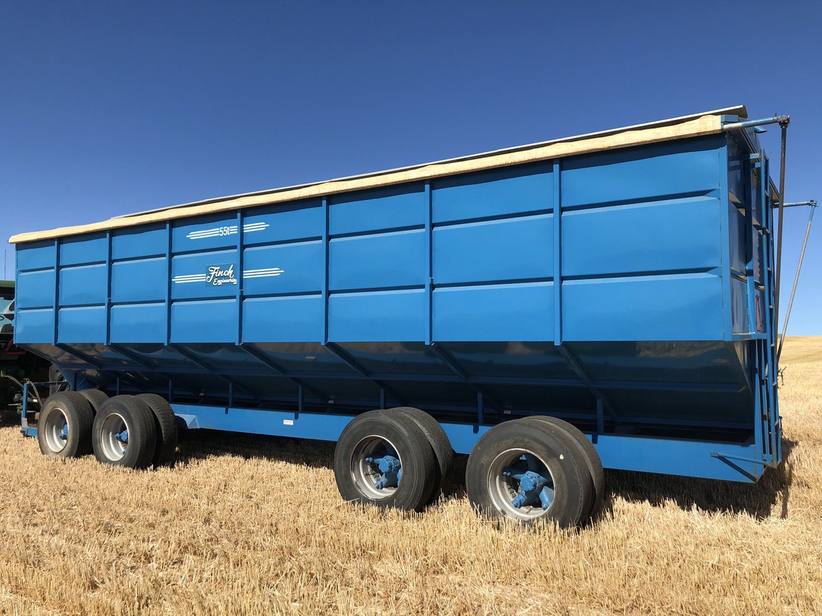 NicholasGale7's tweet photo. 2004 55t finch mother bin for sale. Always sheded in the off season, in excellent condition. $65,000 plus GST. @FinchEngineerin https://t.co/wN7QZGLCg4