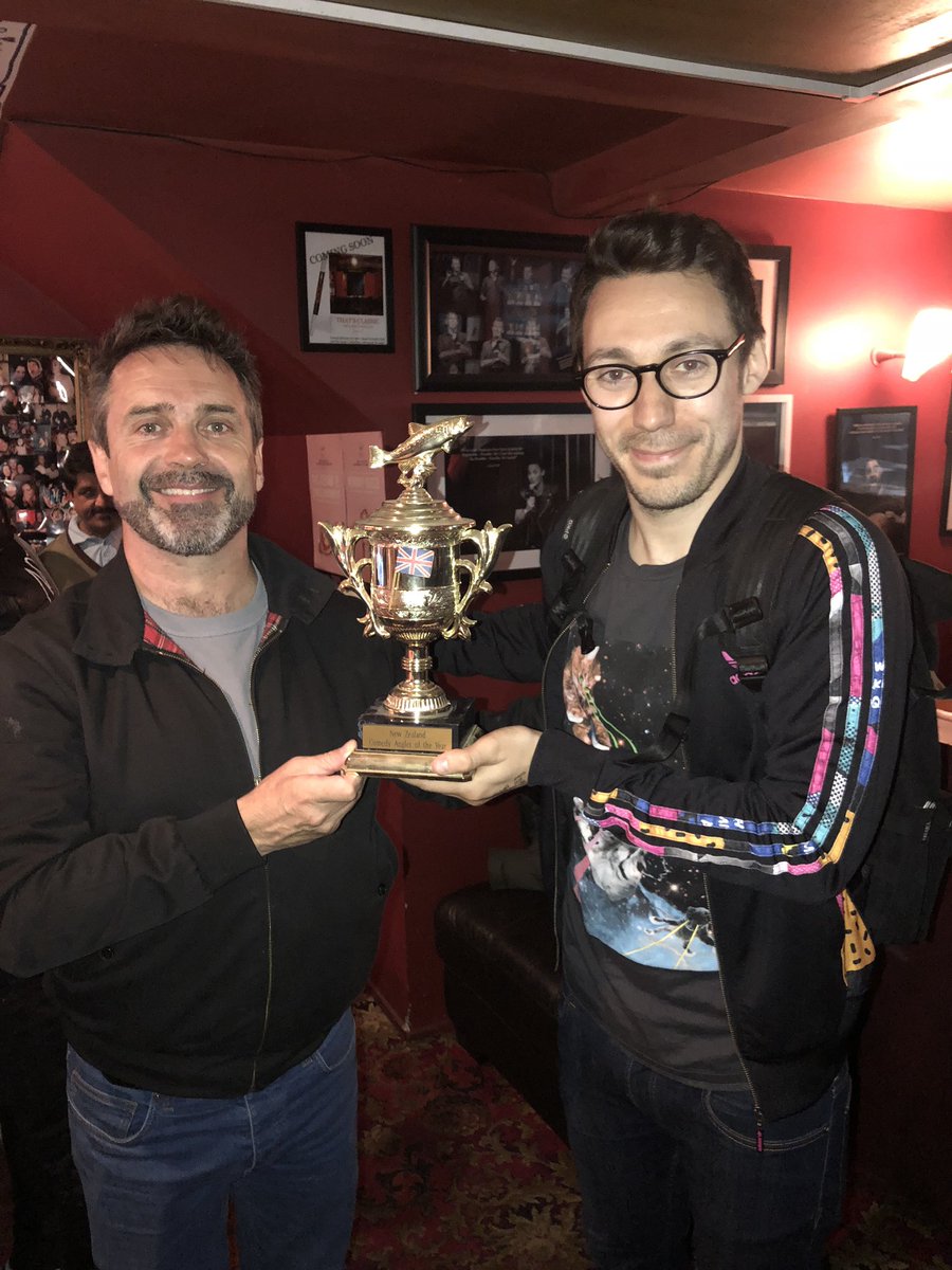 foolhardycomedy's tweet photo. Shout out to @TomHDeacon taking out the comedians fishing trophy yesterday! Very proud 💪 🏆🎣 His @NZComedyFest debut kicks off next week @ClassicComedyNZ! Only handful of tix left on @EventfindaNZ 👇👇👇👇👇👇👇👇👇👇👇👇👇https://t.co/bKtWeB0GDy https://t.co/cNZjeoeSTY