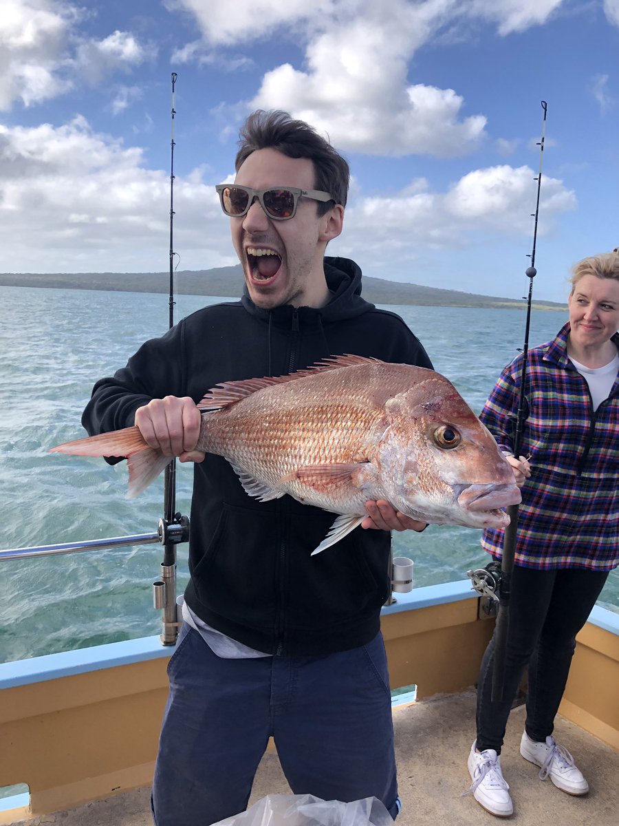 foolhardycomedy's tweet photo. Shout out to @TomHDeacon taking out the comedians fishing trophy yesterday! Very proud 💪 🏆🎣 His @NZComedyFest debut kicks off next week @ClassicComedyNZ! Only handful of tix left on @EventfindaNZ 👇👇👇👇👇👇👇👇👇👇👇👇👇https://t.co/bKtWeB0GDy https://t.co/cNZjeoeSTY