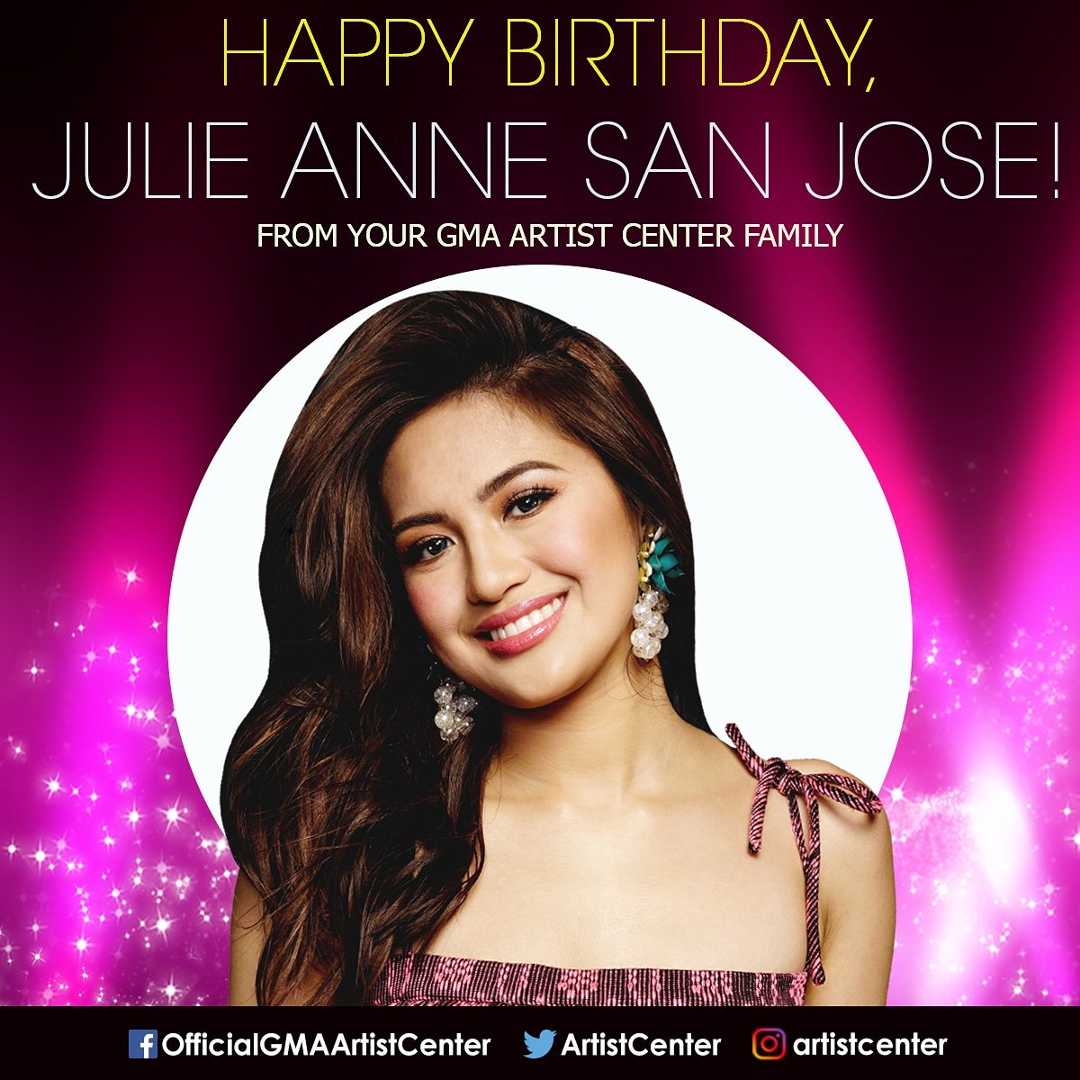 Happy Birthday to Asia\s Pop Sweetheart, Julie Anne San Jose (  