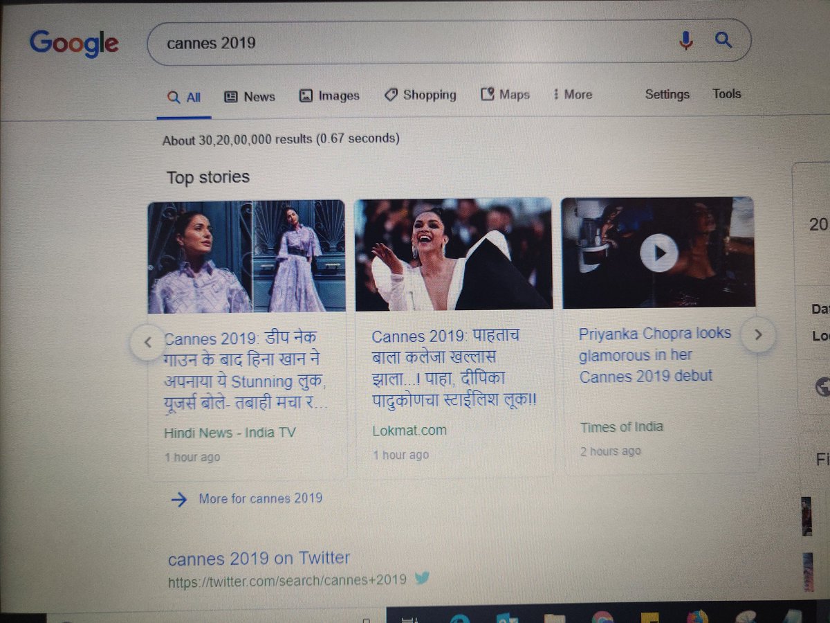 Bhumikateliya's tweet image. Thumbnails appear besides Google Serp menu #Google #serp #googleserp 

@thebrightflow @rustybrick