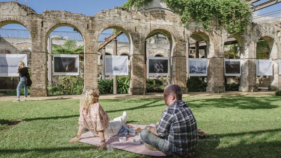 90 years ago this area was the floor of a massive water reservoir in Sydney.  Now drained,  its a perfect place to exhibit images as part of the magnificent <a href="/HeadOnPhotoFest/">Head On Photo Fest</a> closing this weekend.  Spend 15 mins in this link headon.com.au