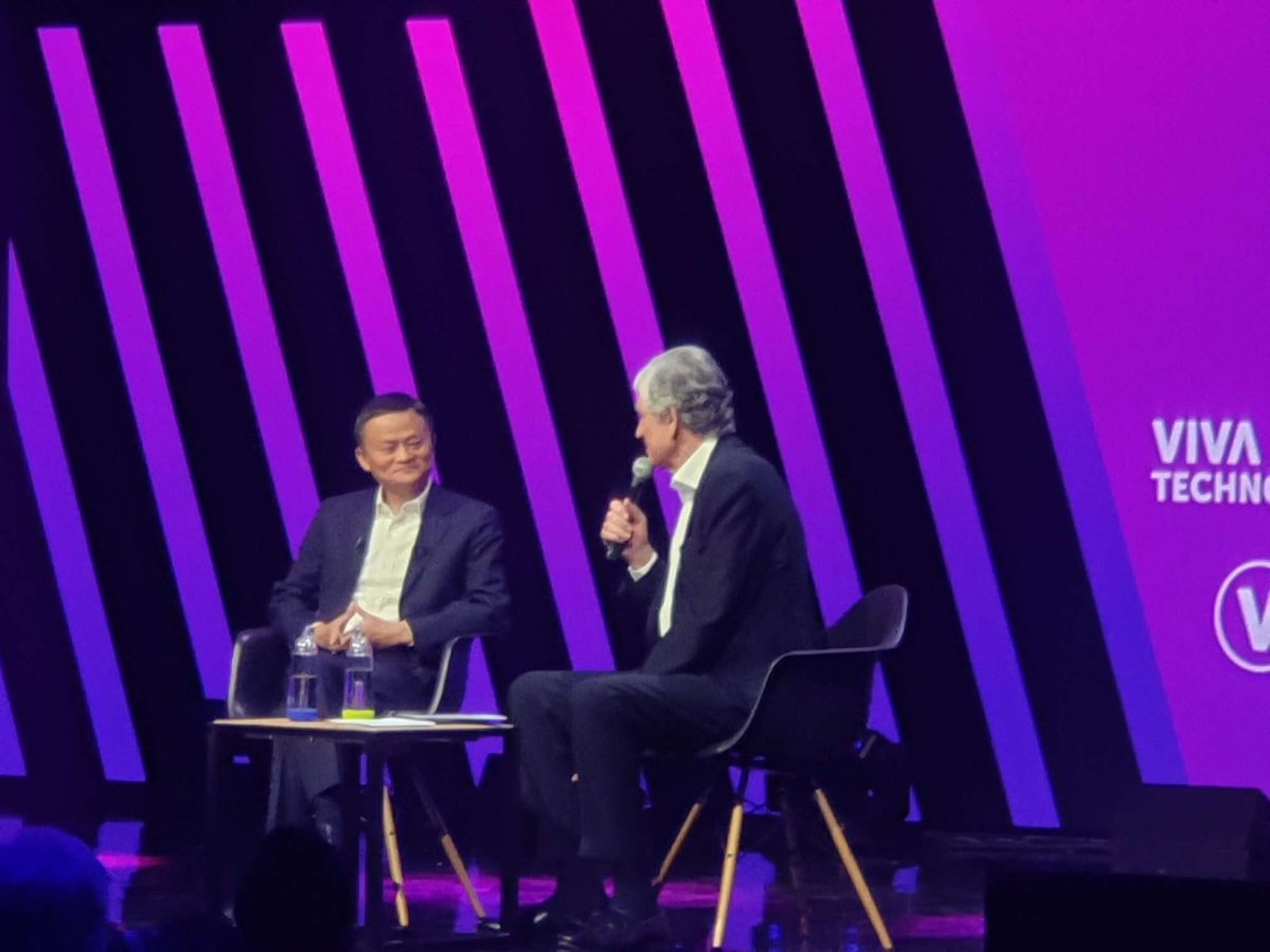 À #VivaTech Jack Ma dit vouloir être un CEO mais plus un Chief Éducation Officer qu un Chief Executive Officer ! Un vrai message innovant dans les pratiques managériales ?