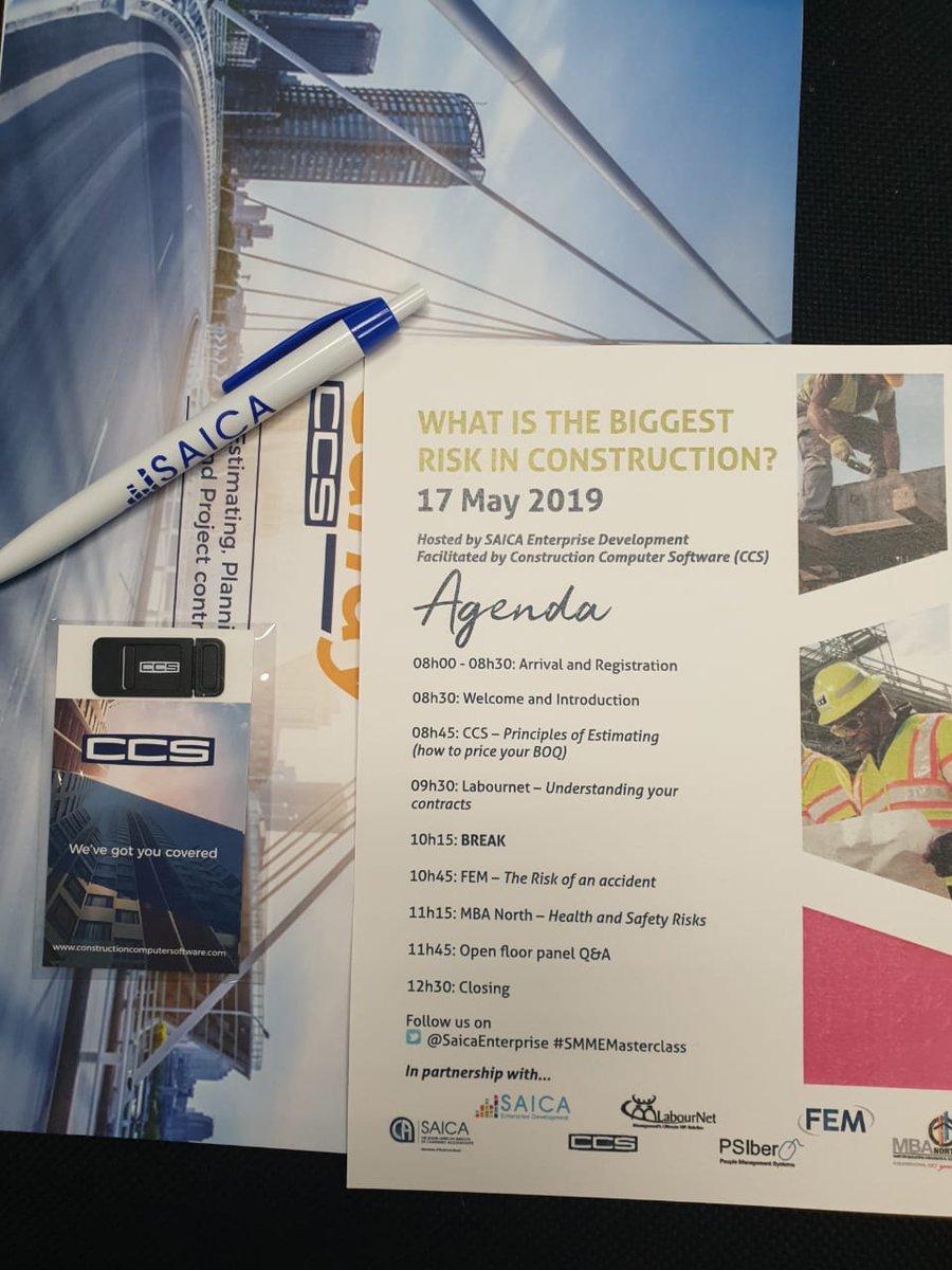 SaicaEnterprise's tweet photo. Construction Masterclass about to commence.
#SMMEMasterclass https://t.co/bolXYN8feR