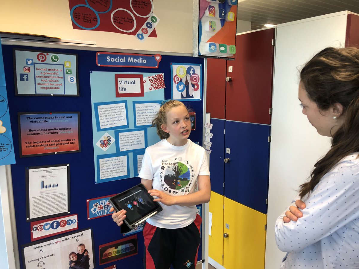 GWASinnovation's tweet photo. Scenes from the #PYPExhibition last night at @GWASwitzerland. Great support from parents and teachers! Now they are ready for the students today! https://t.co/fhPjqCSzFd