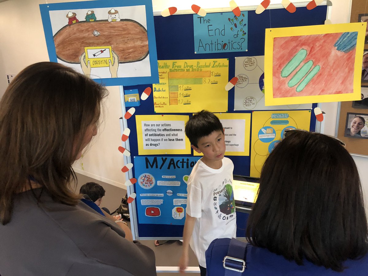 Scenes from the #PYPExhibition last night at <a href="/GWASwitzerland/">GEMS World Academy Switzerland</a>. Great support from parents and teachers! Now they are ready for the students today!