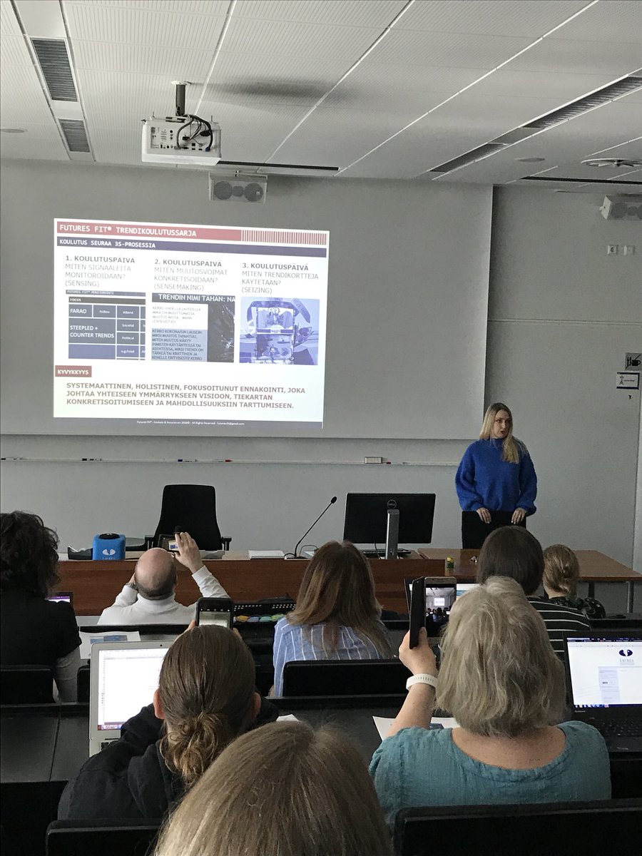 Susatwit's tweet image. Starttaamassa kevään kolmas #trendiaamiainen @futuresfit #laureamasters #LaureaUAS