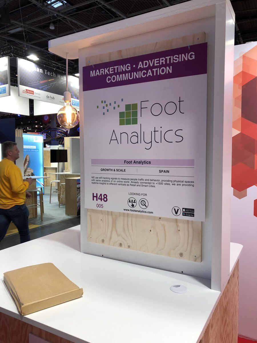 footanalytics's tweet image. 📣call for all #VivaTech2019 retailers assistants! @footanalytics will be putching on Pitch Zone 3 at 09:00AM presenting how we empower retailers to face omnichannel reality, getting #instoreanalytics #customerbehaviour insights and more!