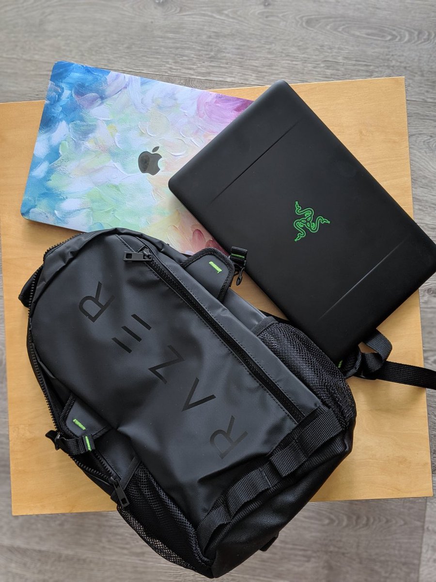 martin_hotell's tweet photo. New #rouge backpack just arrived. Question is what to put inside ? #mac or #bladeStealth ? 🤔 Big fan of @Razer products @minliangtan ♥️👌🚀 💪 speaking of which looking forward for that #Linux kernel shipped with #windows cc @richturn_ms 😎💯🍻 https://t.co/AQRDwyBwPH