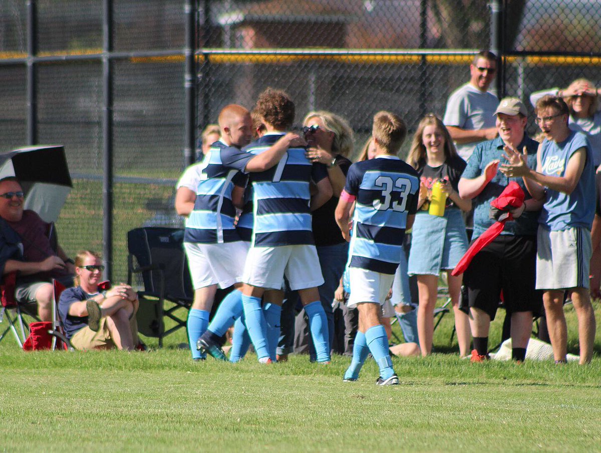 Layton_Soccer's tweet photo. Gardner Francis blasts a shot past the goalkeeper in the (55‘), Assisted by Teegan Martinez. #Playoffs #LaytonSoccer https://t.co/ZkE6am9x0Q