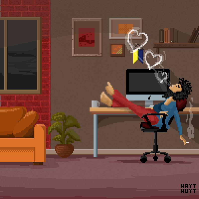 haythuyt's tweet image. #HeartPiece @Pixel_Dailies