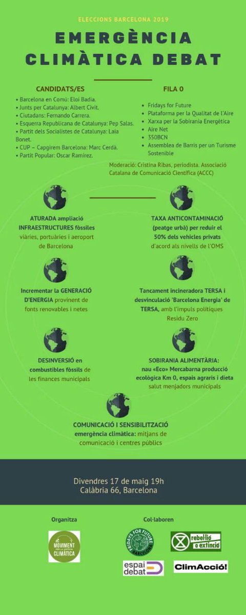 Qualitat de l'Aire #RecuperemLaCiutat tweet media