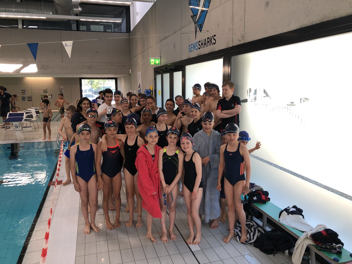 Swim meets don’t happen without support! Grateful for the <a href="/GWASwitzerland/">GEMS World Academy Switzerland</a> community for helping to make our Swim Meet run smoothly. It was a great day of racing - the team salutes you!