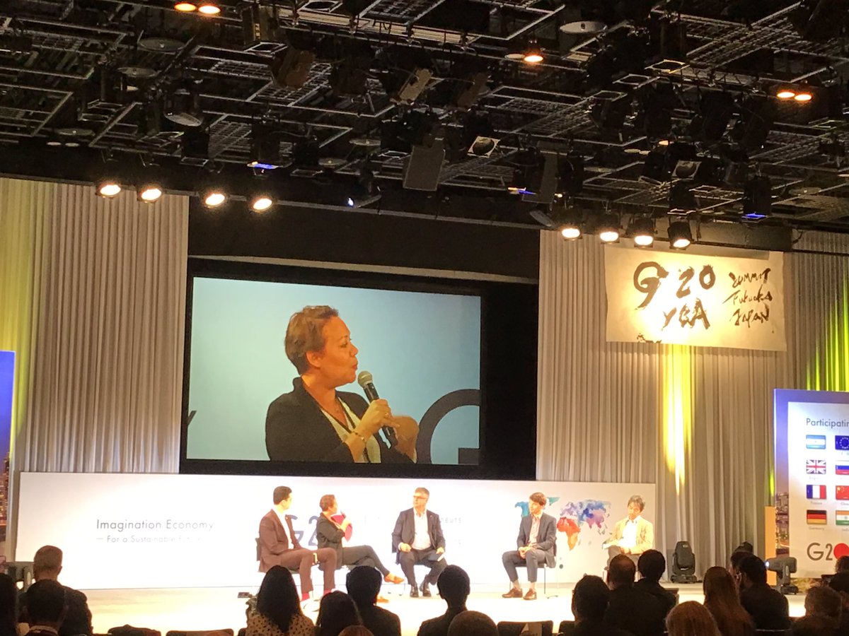 G20_YEA's tweet image. Day 2 - Changing the measures for startups for longterm value by our knowledge partner @EY_Growth #G20Japan @g20org #Imaginationeconomy #sustainable #socialentrepeurs