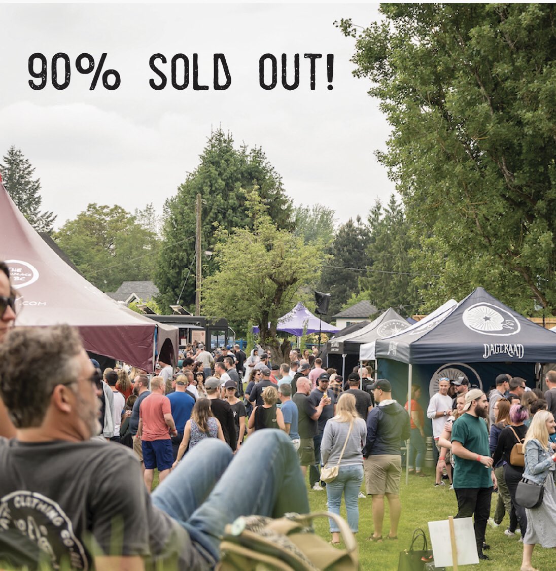 WOAH! We’re 90% sold out online 🍻🍻

Saturday’s calling for 18 degrees and sunshine, perfect beer drinking weather 😉 Get your tickets if you haven’t already, this is May Longs biggest party!