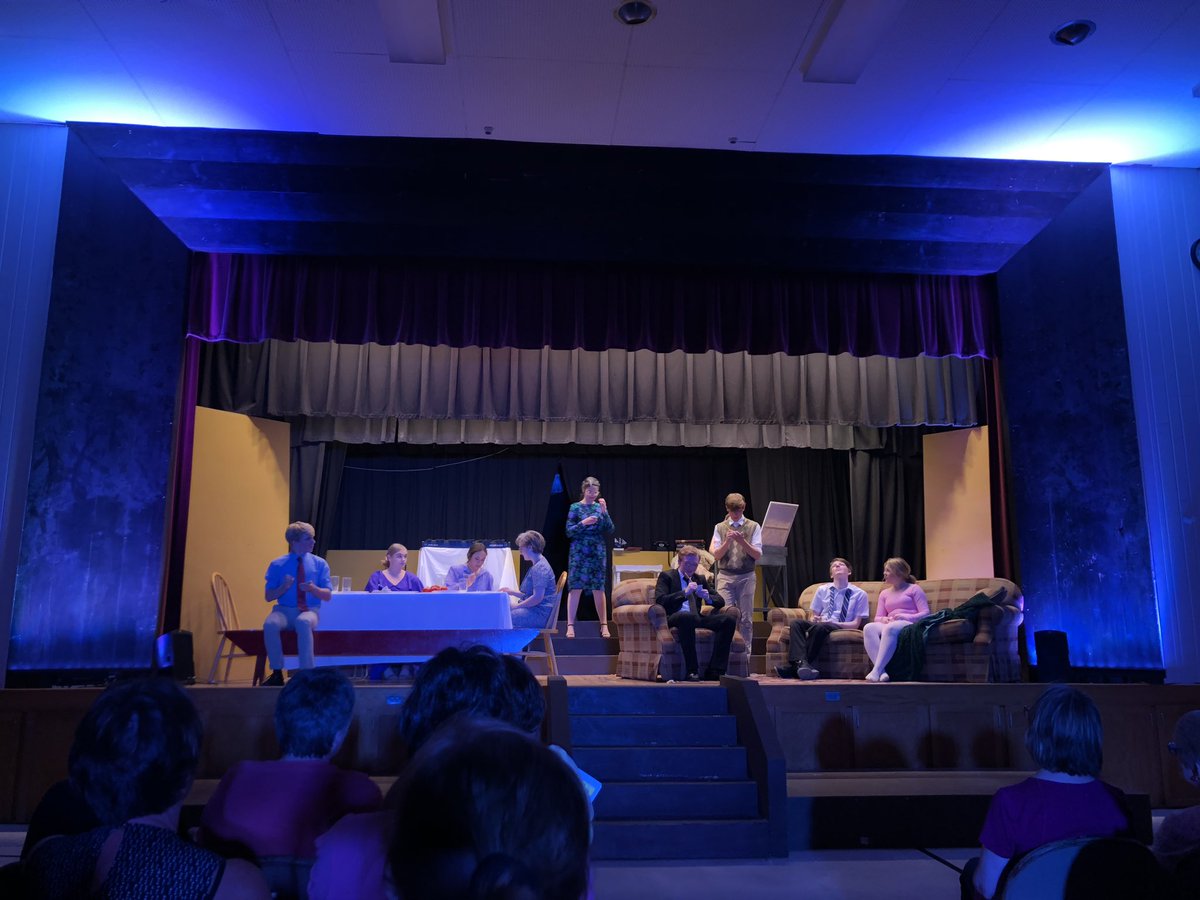 Mjpoloncic's tweet image. Great performance @DCWestDrama! 🎭 #canttakeitwithyou #springplay #dcwestpride @DCWestFalcons