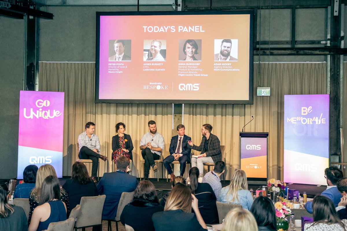 QMS_Media's tweet photo. On Tuesday we enjoyed our last… but definitely not least Neuro Insights breakfast in sunny Brisbane, where we took our valued clients through the results of our global-first Neuro Insights study! #GoUnique #BeMemorable https://t.co/xPtgoASEhR