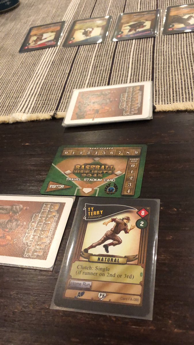 TPoliticalGAmer's tweet photo. I don’t know much about baseball but I do know I love #baseballhighlights2045 and the travel stadium cards are awesome https://t.co/gtFUWjntWL