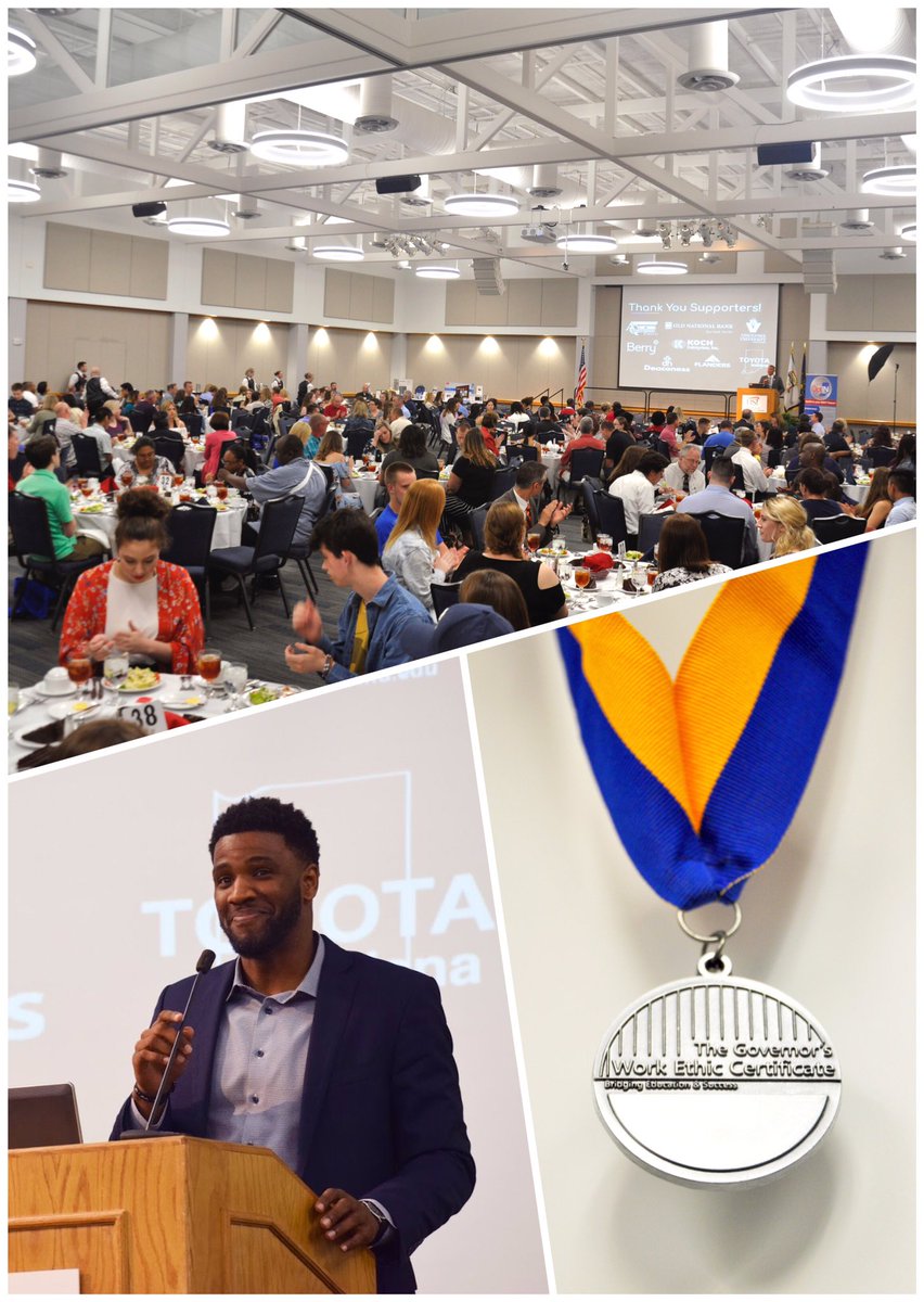 We were honored to celebrate our Governor’s Work Ethic Certificate recipients tonight! Check back soon for official event pictures!  #GWEC2019 <a href="/OptIN_EVSC/">OptIN EVSC</a> <a href="/EVSC1/">EVSC</a> <a href="/GrowthAlliance/">David ONeill</a> <a href="/BerryGlobalInc/">Berry Global</a>