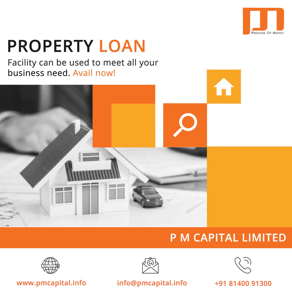 pmcapitalpvtltd's tweet photo. Property Loan!
The facility can be used to meet all your business need.
Avail now @ https://t.co/eNXa0jJIX3
Call us @ 81400 91300
#PropertyLoan #BusinessLoan #PersonalLoan #Finance #Mortgage #BringingYouCloser #Loan #PMCapital #Rajkot https://t.co/CH6SfonF8Y