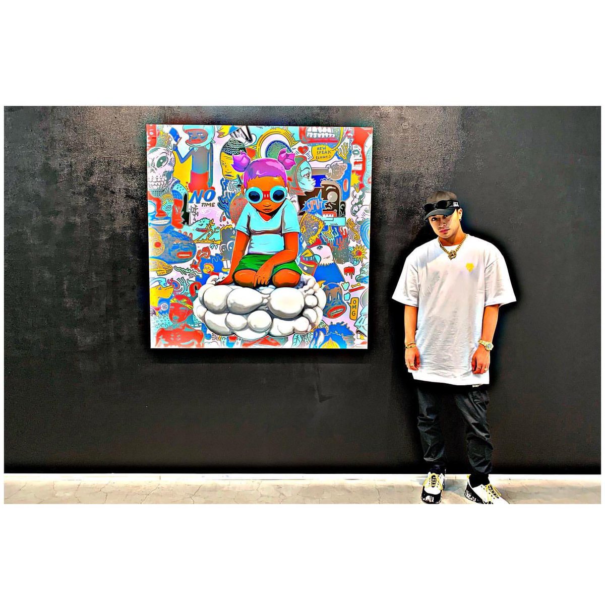 gene_05m's tweet photo. “GREAT DEBATE’’
24Karatsともコラボしている彼の個展にお邪魔して来ました🔥 https://t.co/NjdSa6KYST