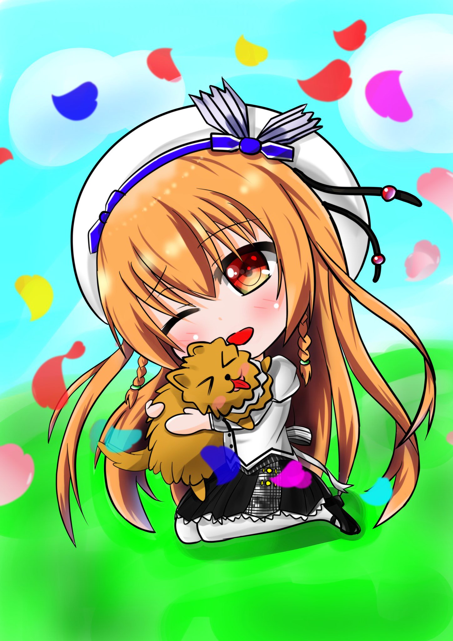 たまも 絵二枚目 残り11枚 アリアズ カーニバル より 朝宮椎名ちびキャラver お絵描き アリアズカーニバル 朝宮椎名 T Co Ygoudomgxn Twitter