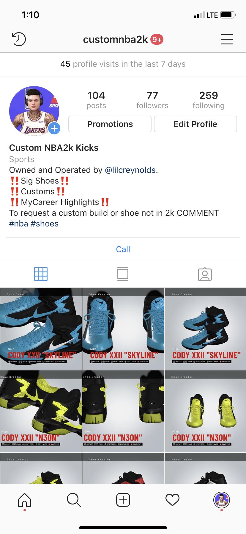 Custom 2k store shoes 2k19