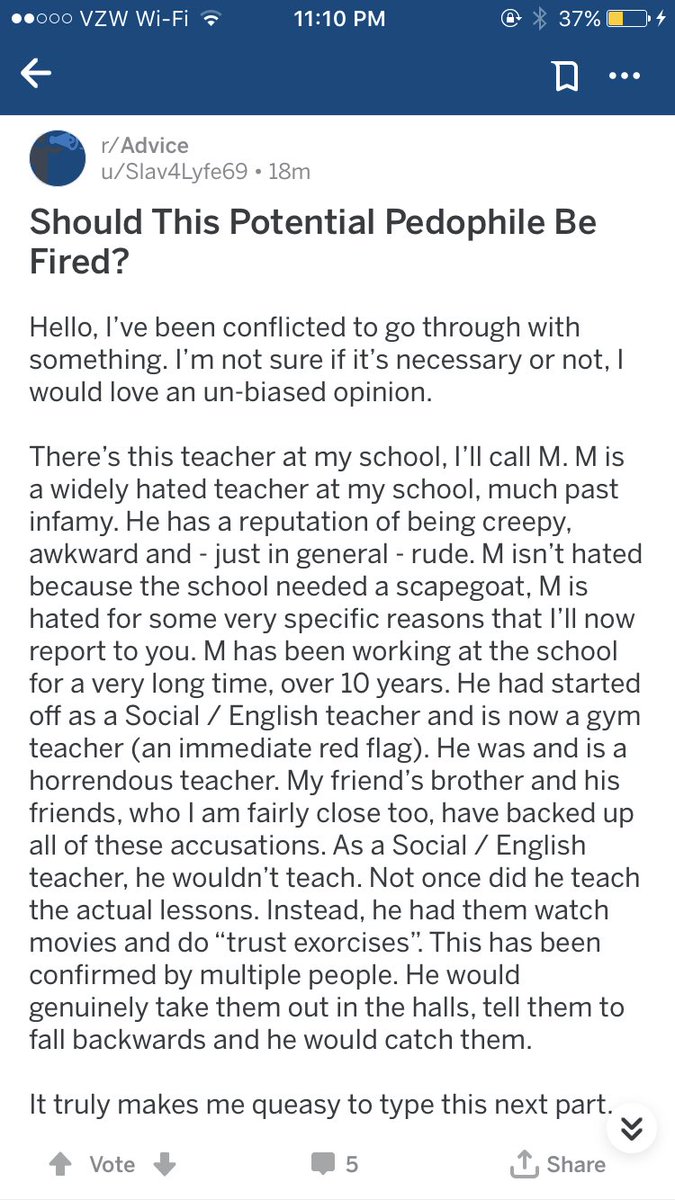 ThePESMO's tweet photo. Most students don't know about Title IX coordinators, so they go to places like Reddit when they see their classmates being preyed upon. Why don't schools make info about what to do readily available? Because they're still pretending it's not an issue at every school, everywhere. https://t.co/VdH08oUhg8