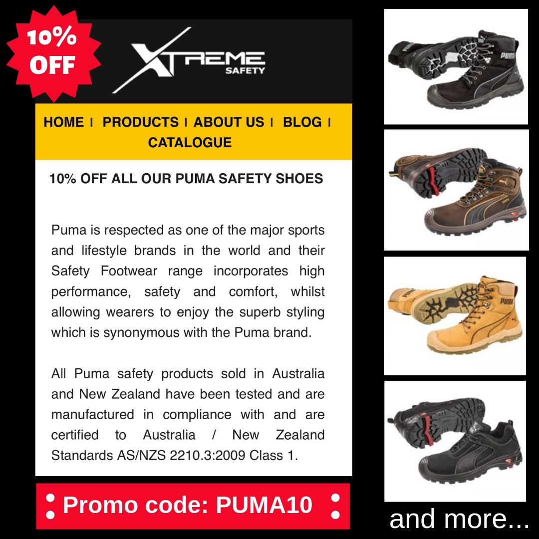 puma work shoes discount code