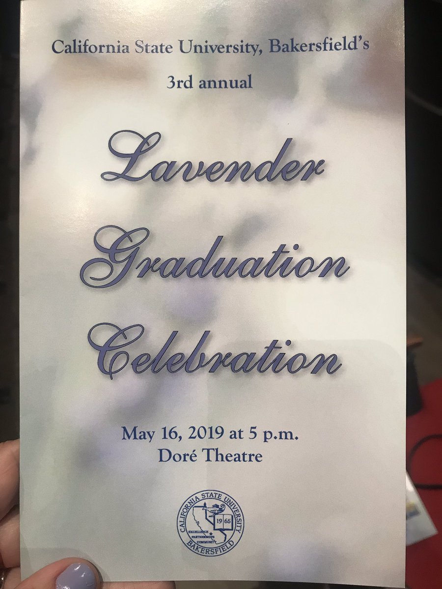 KristinaLaGue2's tweet photo. It’s that time of year! Congrats to our @CSUBakersfield graduates! Thanks to @drevanssantiago for your coordination of such a beautiful celebration! I’m proud of our university that celebrates diversity! #csublavgrad2019 #CSUBpride 💜 https://t.co/8F482opI6h