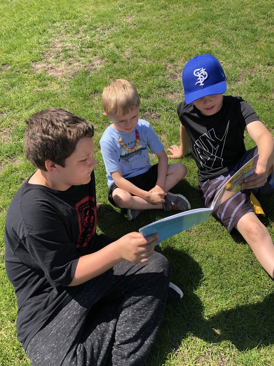 Thank you 5th graders for reading to the preschoolers this year! We love the partnership we have! #whatmakesKWgreat <a href="/cherylldahl/">Cheryl Dahl</a>