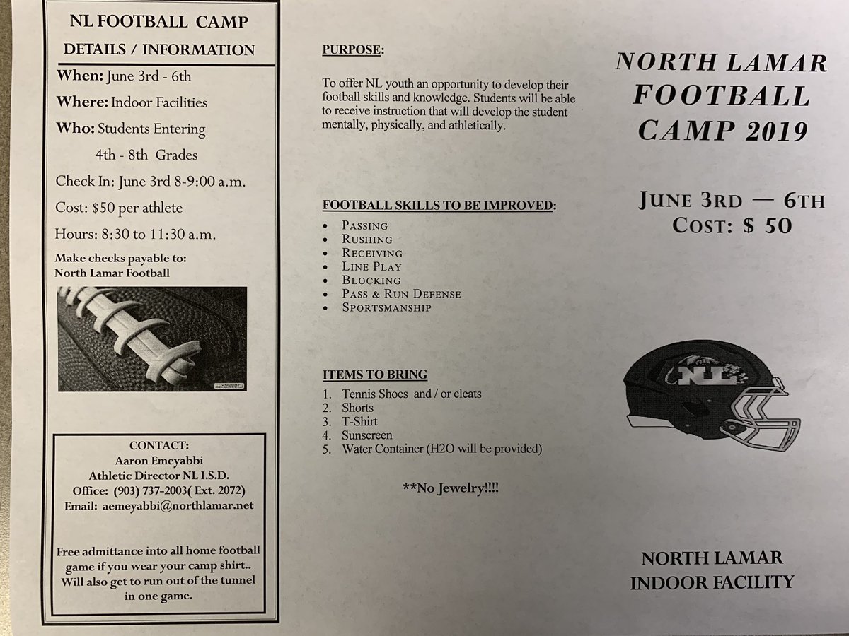 NL PANTHER FOOTBALL tweet media
