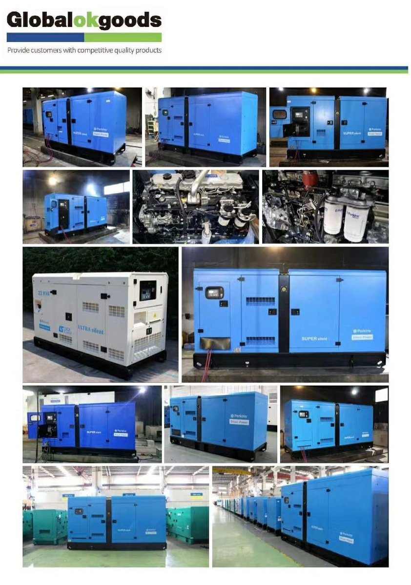 CrownieQ's tweet photo. Perkins Super Silent High-end series Diesel generators' excellent supplier, Globalokgoods only operates original brand new engine products. https://t.co/pXeI85MMaF