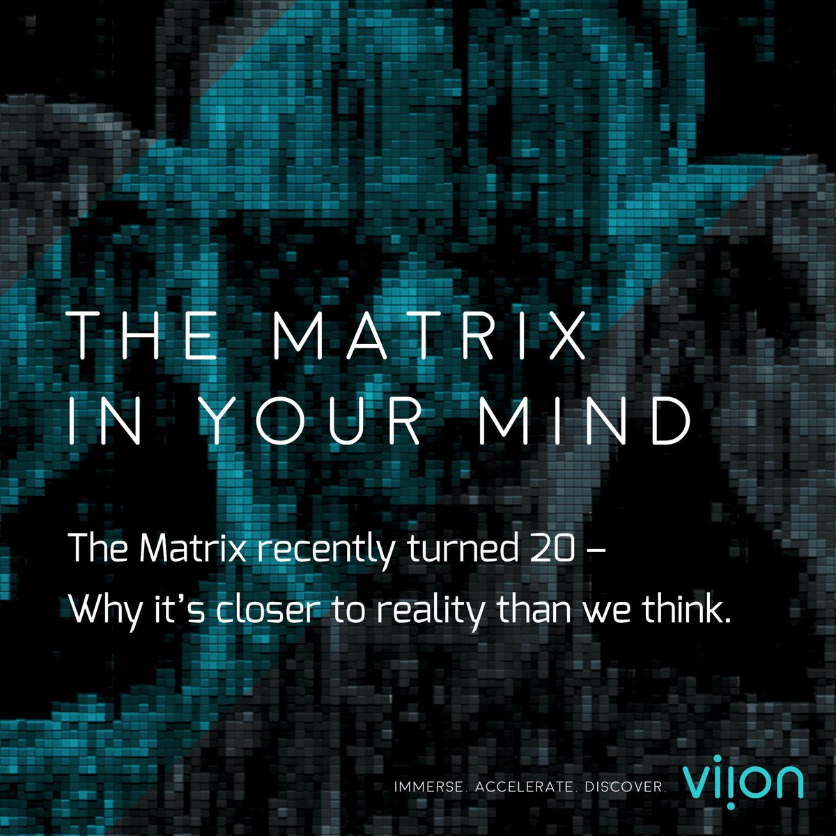 viionworld's tweet photo. The Matrix recently turned 20 – Why it’s closer to reality than we think. Read the Viion blog here: https://t.co/vBvAN5yiwD   

#cognitivescience #cognitivelearning #immersivelearning #virtualreality #acceleratedlearning #viionworld https://t.co/qaSKoQnt80