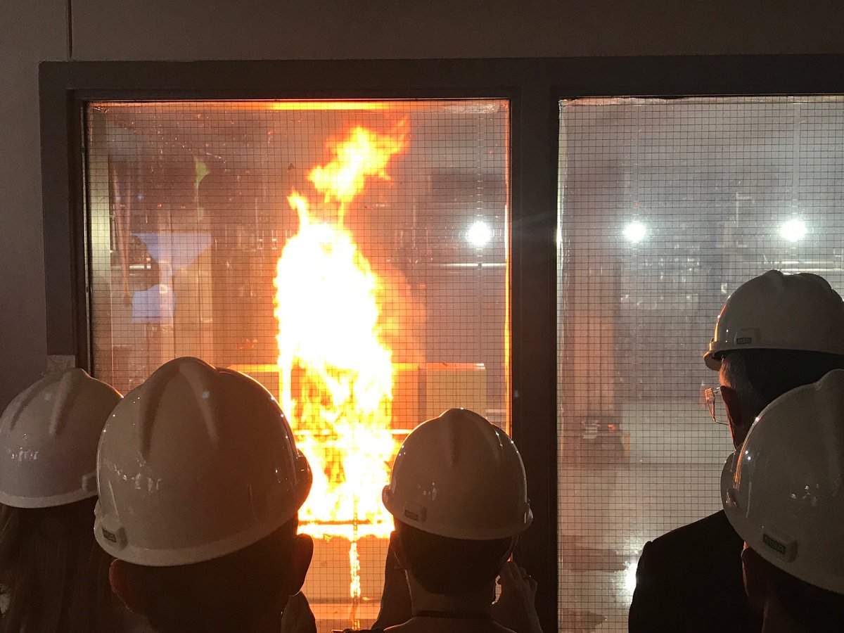 kgermani's tweet photo. Insurance boring? Nope. Fire test at Broker Engineering Forum never disappoints. #AFMInsurance https://t.co/sgqDWRPRLq