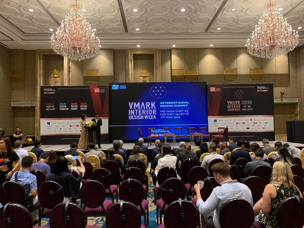 ItalyinHCMC's tweet image. Consul General @dante_brandi opens the #VMARK Interior Design Week by the Vietnam Design Association in #HCMC: “Italy is not associated with design; Italy IS design. Ready to forge an effective alliance in the pursue of great design in #Vietnam”
