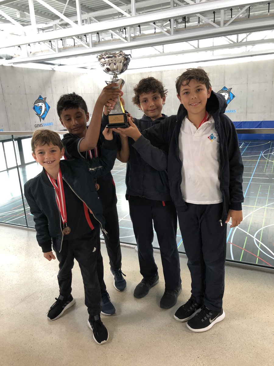 Congrats to the GEMS Sharks on their results in the pool! Lots of progress made throughout the year, with some nice silverware to show for it. <a href="/GWASwitzerland/">GEMS World Academy Switzerland</a>