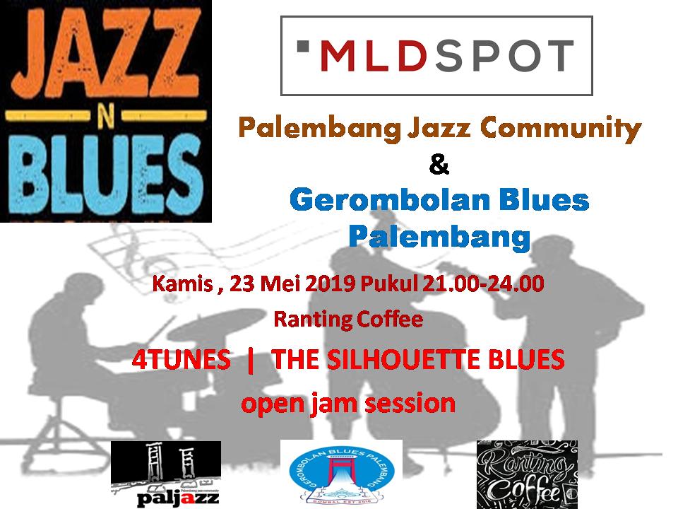 JAZZ N BLUES Kamis, 23 Mei 2019 Pukul 21.00-24.00 Ranting Coffee Jl.Kapten A. Anwar Arsyad Komplek Way Hitam No E.10 Palembang Yuk mari merapat..datang ya jalin silahturahmi  <a href="/palembangmusik/">@palembangmusik</a> <a href="/PalembangHits/">Palembang Hits</a> <a href="/IniPalembangku/">Ini Palembang Ku</a>