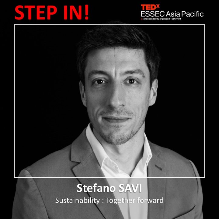 “STEP IN!” for you? To listen, be open, keep on learning and try out things
Favorite quote? If somebody offers you an opportunity but you are not sure you can do it, say yes – then learn how to do it later!
#StepIn! #TEDxESSECAsiaPacific #TEDx #Sinagpore #Ideas #Inspiring #ESSEC