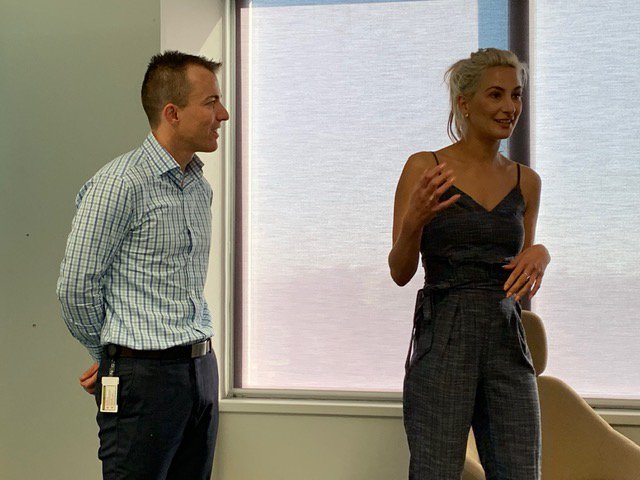 Cure4CFF's tweet photo. We are thrilled to be chosen as @BeyondBank‘s charity partner until the end of June.

Cure4CF Ambassador@CF_Mummy spoke to Beyond Bank staff who were inspired by Emmah’s insights of living with CF.

We look forward to achieving more together!

#CFArmy #curecf #cysticfibrosis https://t.co/cykLjRDdmE