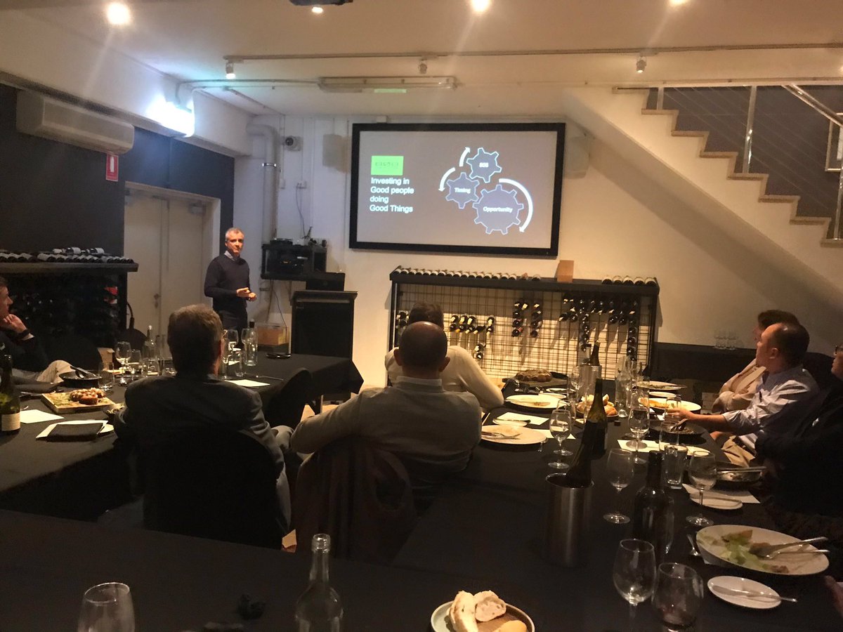 RafKB's tweet image. “Investing in good people doing good things” - @808VenturesVC investor presentation with @garymacbeth @Tom_Kooy Great we have active VC funds in Perth now
