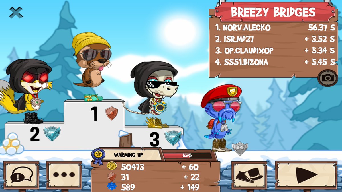 Lookin4Smoke's tweet photo. I just beat a golden fox! #funrun2 https://t.co/tyAB1DnruB