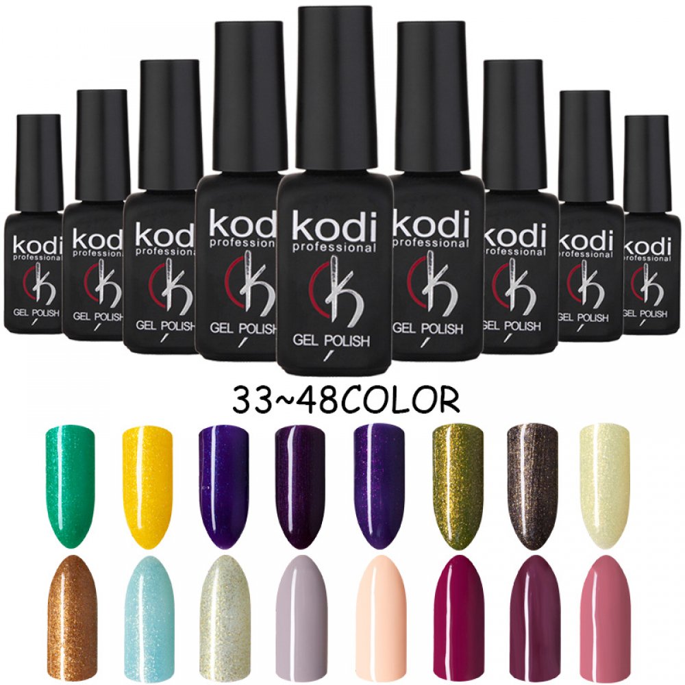 #nailart Kodi Nail Gel Base Top Coat 12ML Resin LED Varnish Long Lasting Nail Gel Polish Soak Semi Permanent GelPolish Primer Lacquer