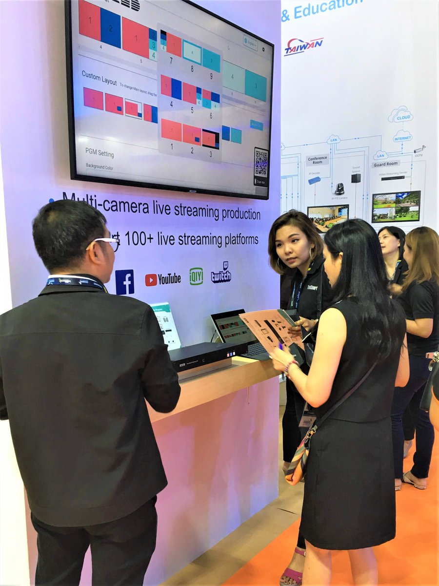 OurBXB's tweet image. Last day of #InfoCommSEA
Plenty of responses to the award winning #AVsolutions that we can offer. We&apos;re getting busy with demos and inquiries.
Make sure you&apos;ve dropped by booth D45 if you&apos;re at the show!

#SmartWorkplace #SmartEducation #infocomm19 #ProAV #VideoStreaming