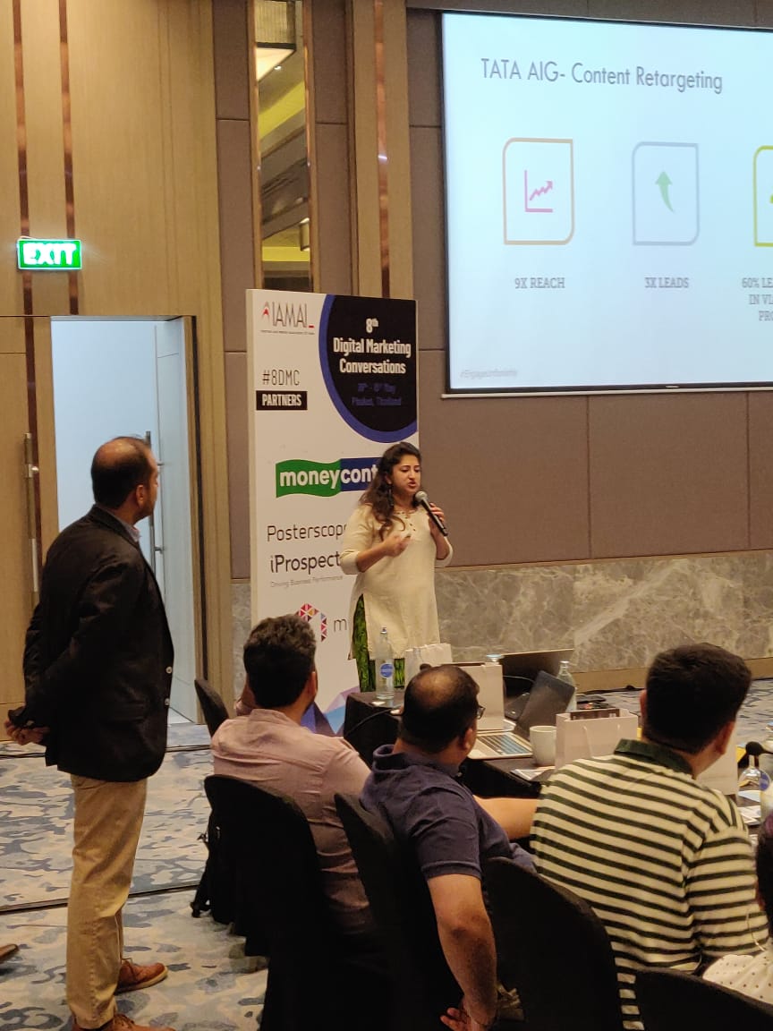 IAMAIForum's tweet photo. #8DMC Moments from Phuket
Session on Content Marketing Pillars by Abhishek Sharma, Vice President- Customer Success and @shruesque, Lead, Editorial Strategy and @tarushsinghal, Lead - Editorial Strategy @scattercontent
Stay Tuned for more updates. https://t.co/3LS7z8xz5O