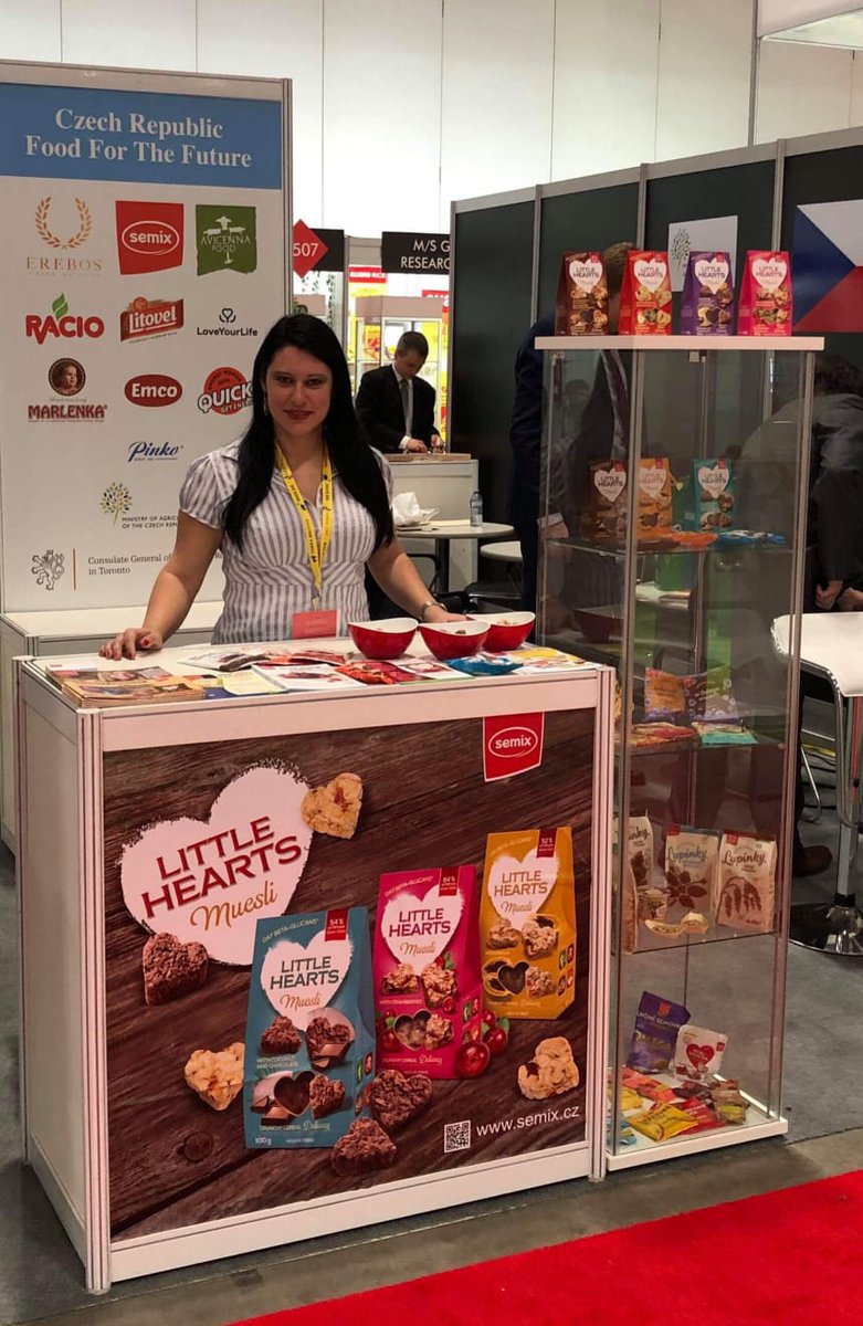 TheFoodStoreSA1's tweet photo. Healthy Little Hearts Muesli cereals were on display once again at Sial Canada.
#Mueslified 
#healthxtra
#semixpluso
#thehealthybites
#littleheartsmuesli
#eathealthy 
#healthy eating= #healthy living https://t.co/DOs5gCSS6u