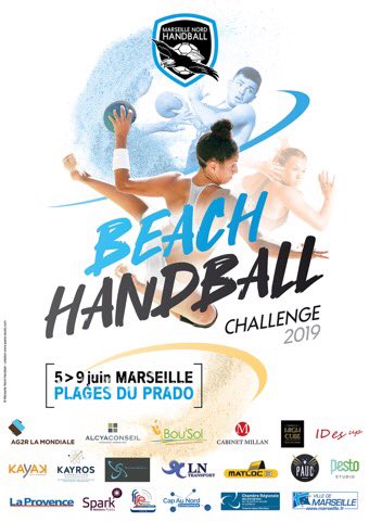 hand_nord's tweet photo. #TeamMNHB Venez fêter les 25 ans de @hand_nord avec nous du 05 au 09 juin sur les plages du Prado et découvrir le Beach Handball.
Plus de renseignements contacter Zoran marketing@marseillenord-handball.fr https://t.co/2S4gpDydr8