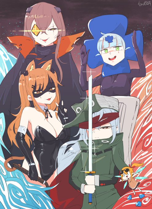 #소녀전선 #少女前线 #ドールズフロントライン
404 특촬물 포스터! 