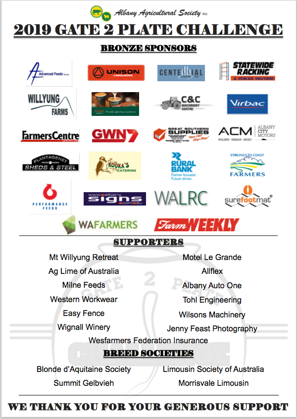 HBG2PCHALLENGE's tweet photo. With the 2019 Harvey Beef Gate 2 Plate Challenge awards 7 days away the committee would like to thank all sponsors for their support and Challengers. Results will be posted next Friday night with 210 attending the awards. https://t.co/Q0I4RgeY8z